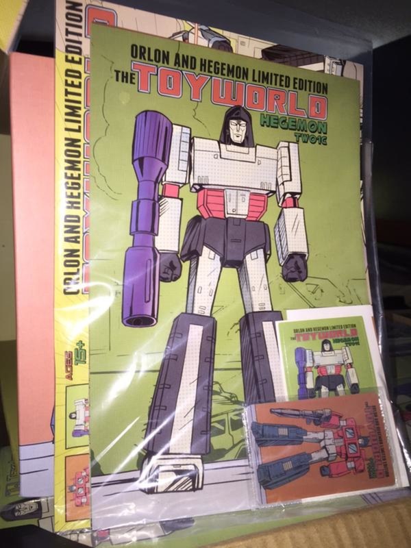 TFSource Convention Exclusive Comic Themed Toy World OrlonOrion Hegemon Set  (1 of 5)